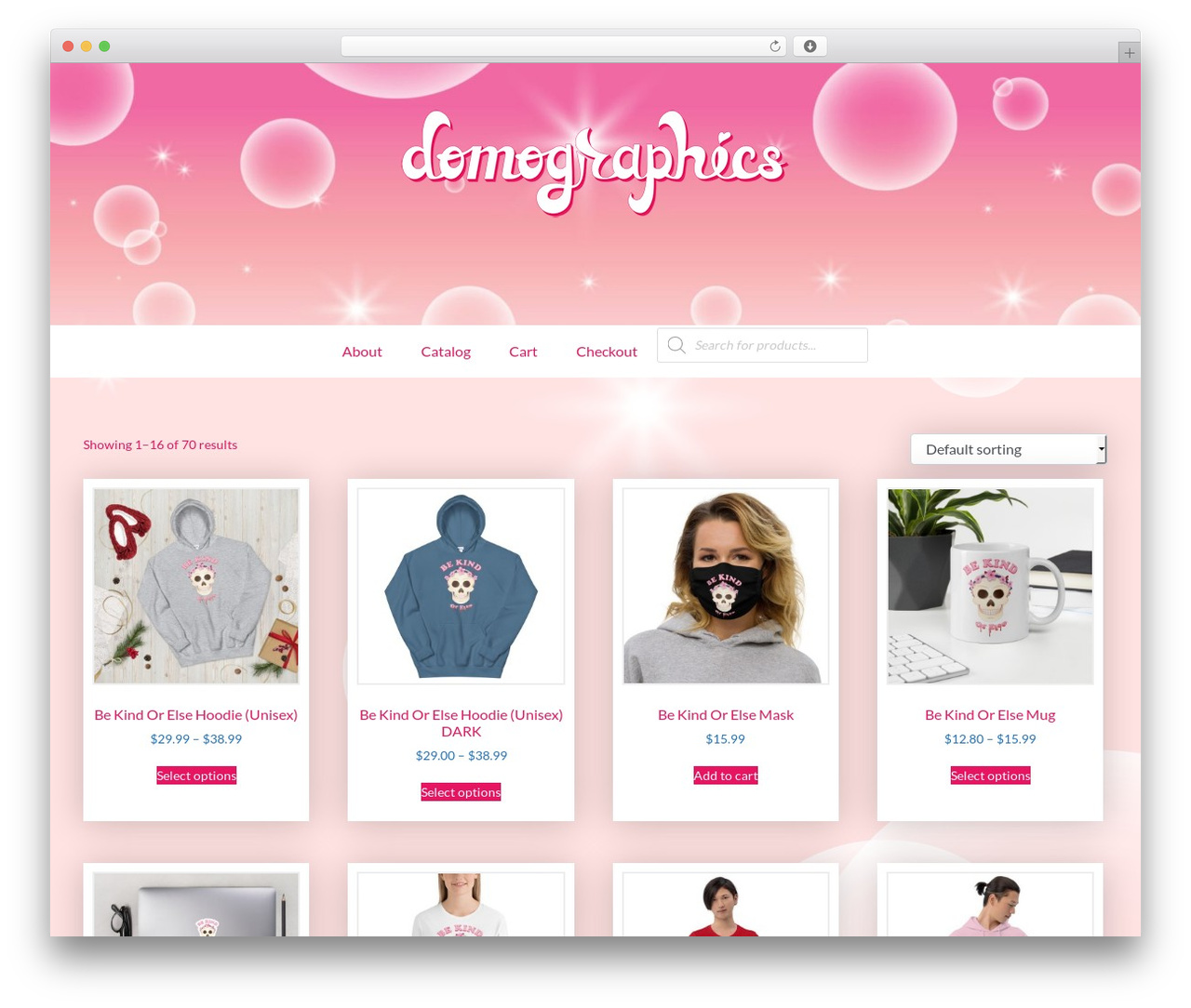 WordPress theme BeShop - domographics.com WordPress theme BeShop - domographics.com