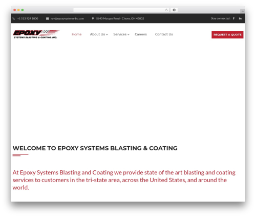 Ultimate layouts vc WordPress plugin - epoxy-systems-blast-powder-paint.com