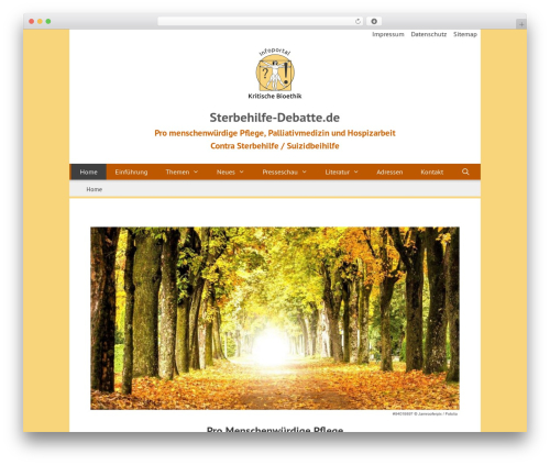 E recht24 share WordPress plugin - sterbehilfe-debatte.de