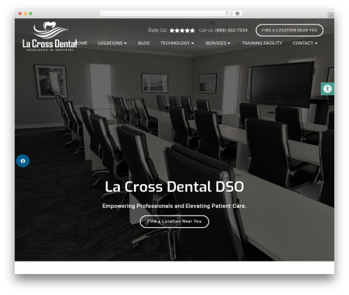 WordPress theme Parent Theme - lacrossdental.com