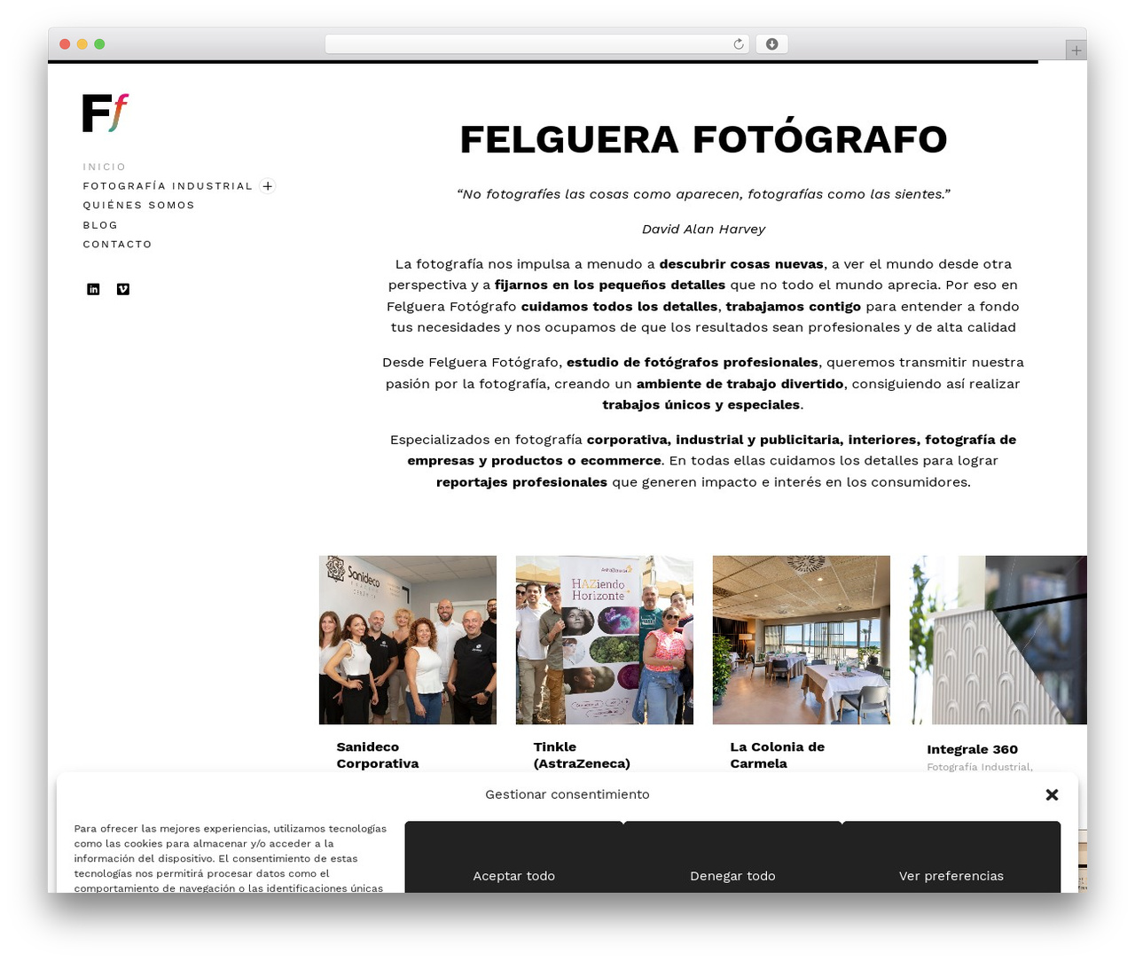 WordPress theme Skylab - felguerafotografo.com WordPress theme Skylab - felguerafotografo.com
