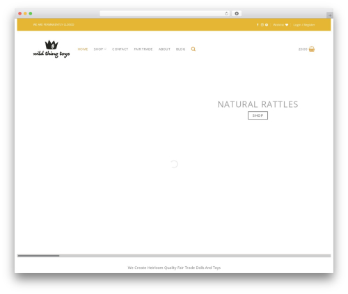 childTheme WordPress theme - wildthingtoys.com