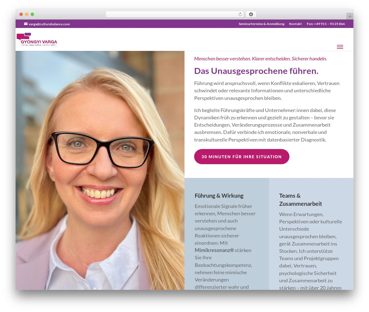 Divi Child Theme WordPress page theme - culturebalance.com