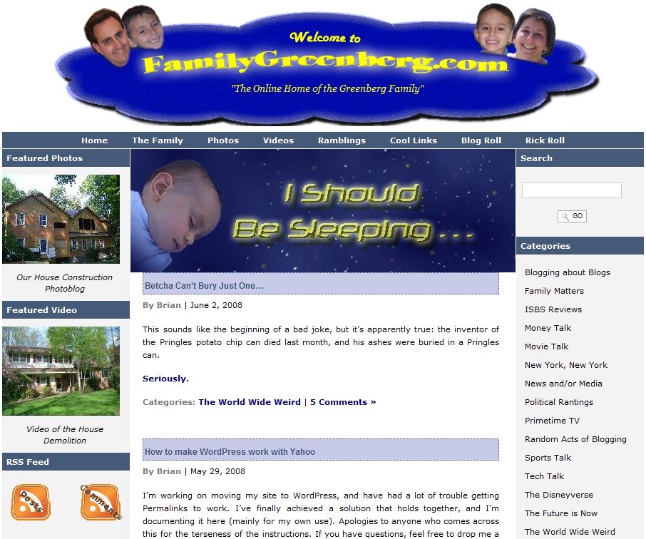 Fixed Width Greenberg Theme theme WordPress by Refueled