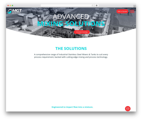 Starter Template WP theme - mgt-mixing.com
