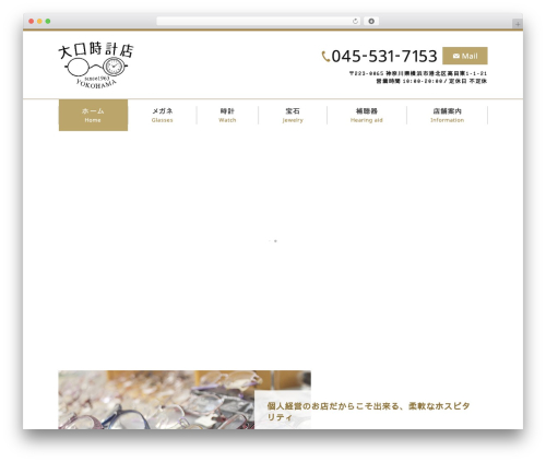 Theme WordPress Themify Basic - oguchitokeiten.com