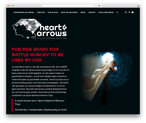 Enfold theme WordPress - www.heartandarrows.nl