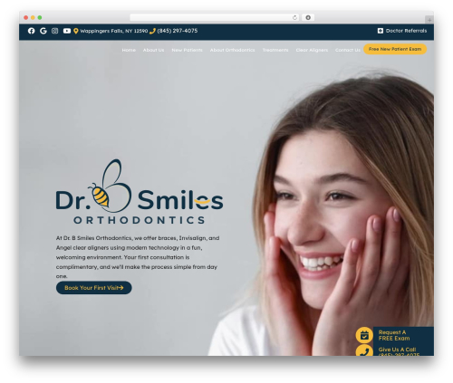 Hello Elementor WordPress website theme - drbsmiles.com