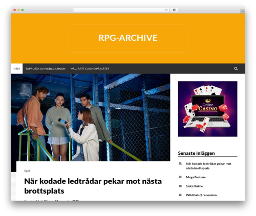 Simone WordPress theme - rpg-archive.com Simone WordPress theme - rpg-archive.com