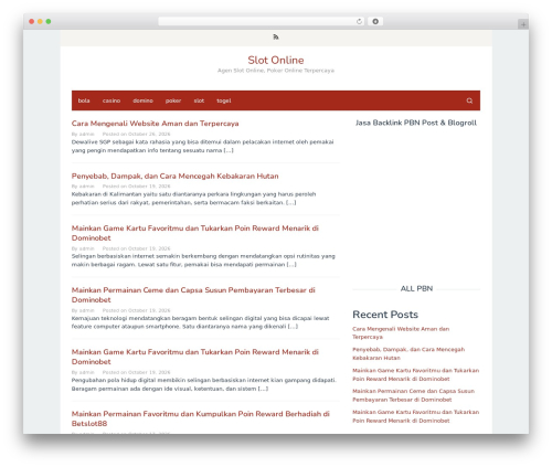 Superfast WordPress theme - gospacerace.com