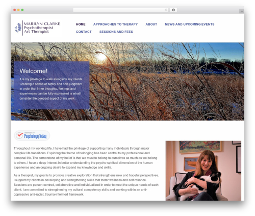 Theme WordPress Default Theme - marilynclarketherapy.ca