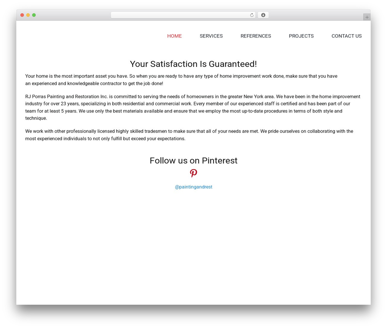Avada theme WordPress - rjprestoration.com Avada theme WordPress - rjprestoration.com