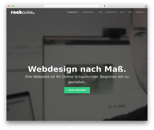 Divi theme WordPress - raabauke.at