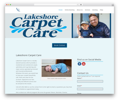 Unicorn assistant WordPress plugin - lakeshorecarpetcare.com
