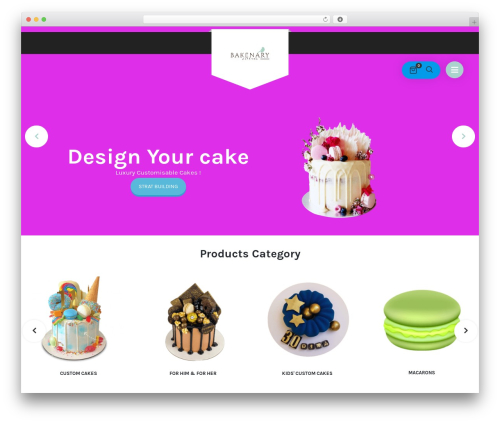 Lafka WordPress theme design - bakenary.com