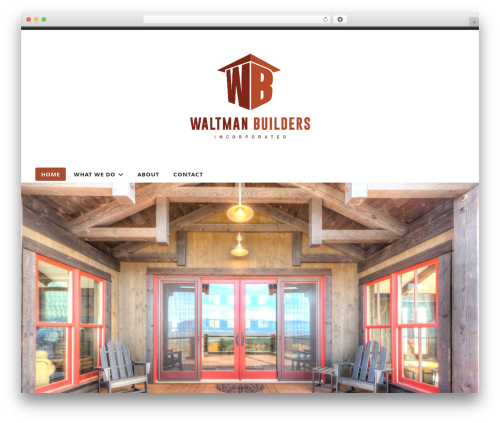 Radcliffe 2 top WordPress theme - waltmanbuilders.com