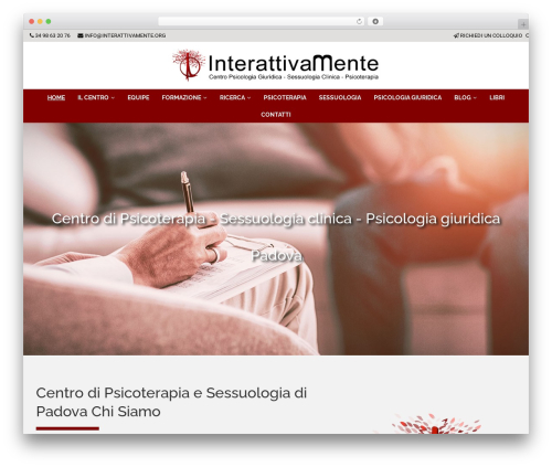 Site WordPress theme - interattivamente.org