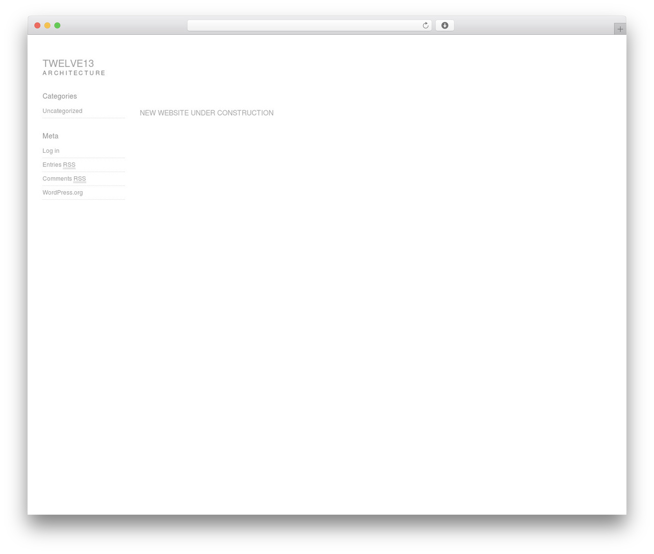 Theme WordPress Corner - twelve13.com