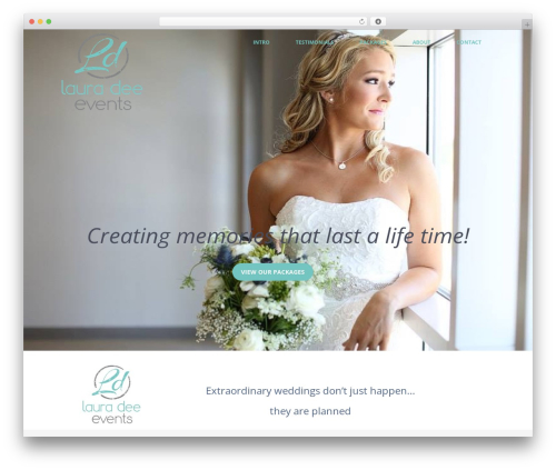 WordPress theme Optimizer PRO - lauradevents.com