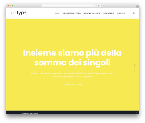 WordPress theme Uncode - untype.it