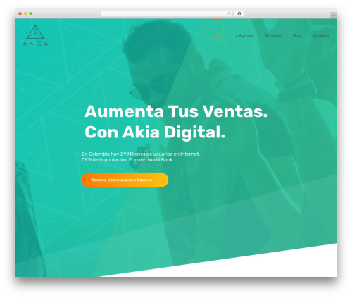 Akia WordPress theme - akia.co