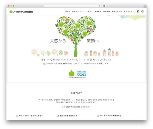 CMS_BASE1 WordPress theme - ibx-co.com