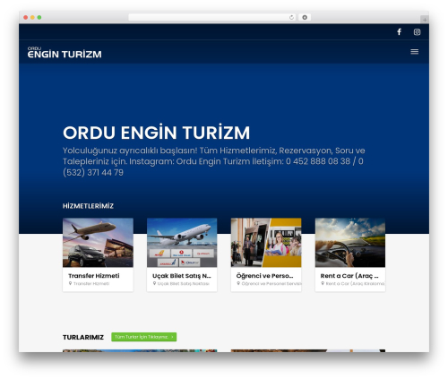 Theme WordPress Go Explore! - orduenginturizm.com