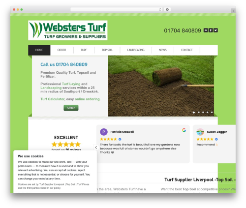 Brandy cookie consent WordPress plugin - webstersturf.com