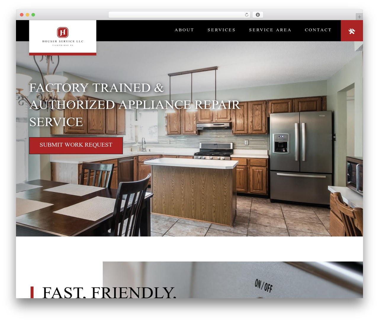 Blackstar WP WordPress page theme - houserservice.com