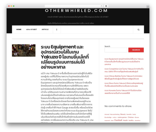 JustWrite WordPress theme - otherwhirled.com JustWrite WordPress theme - otherwhirled.com