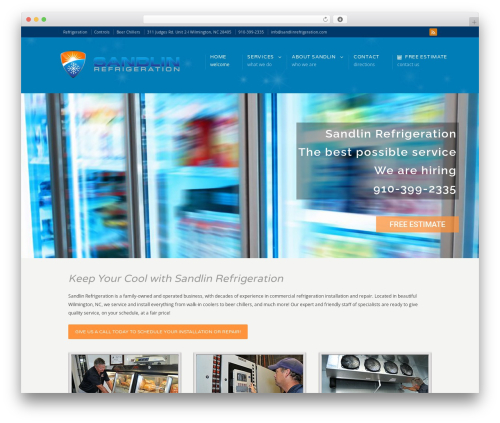 Karma_builder WordPress plugin - sandlinrefrigeration.com