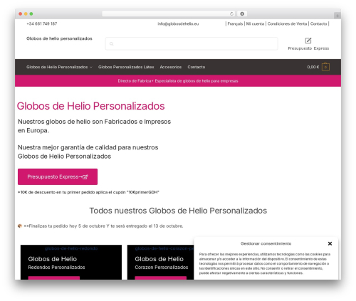 Redsyspur WordPress plugin - globosdehelio.eu