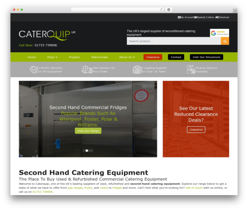 Theme WordPress Echo Theme - caterquip.co.uk