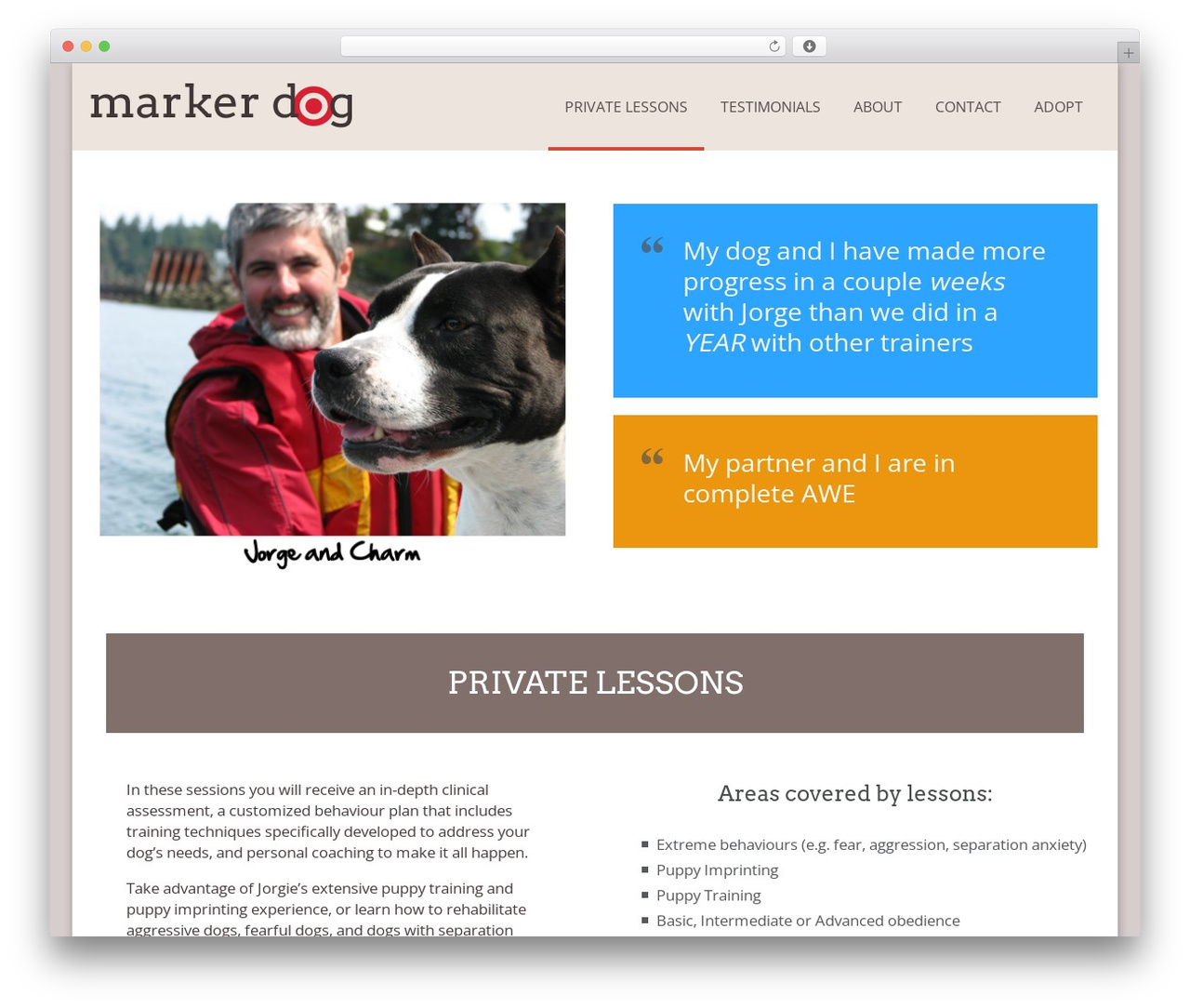 Theme WordPress Appdev - markerdogtraining.com Theme WordPress Appdev - markerdogtraining.com
