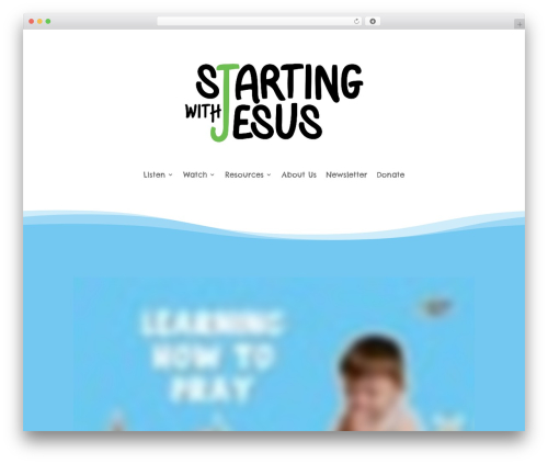 Monarch 2 WordPress plugin - startingwithjesus.com