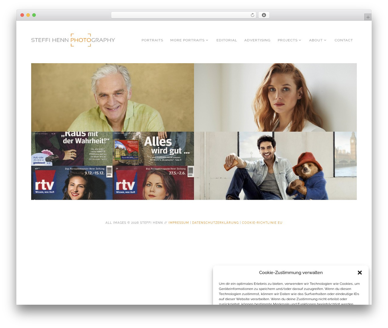 Theme WordPress theme - steffihennphotography.com