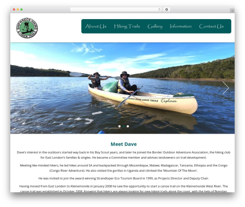 WordPress theme AccessPress Root - shipwreckhiking.co.za