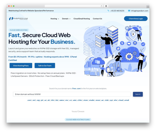 WordPress theme Hostco - inspedium.com WordPress theme Hostco - inspedium.com