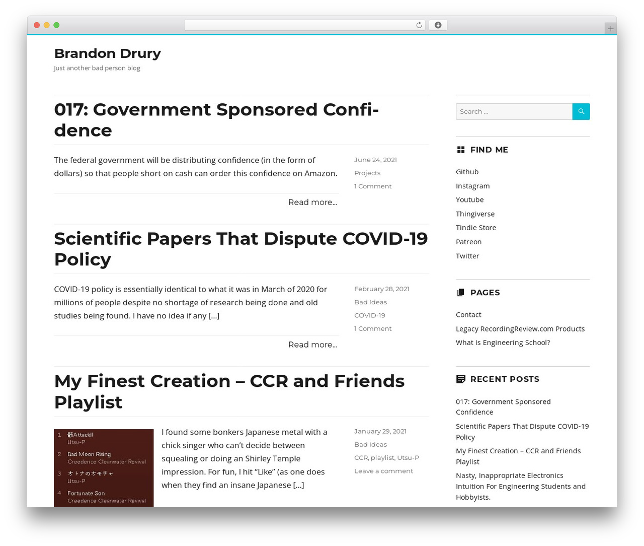 WordPress theme Nucleus - brandondrury.com WordPress theme Nucleus - brandondrury.com