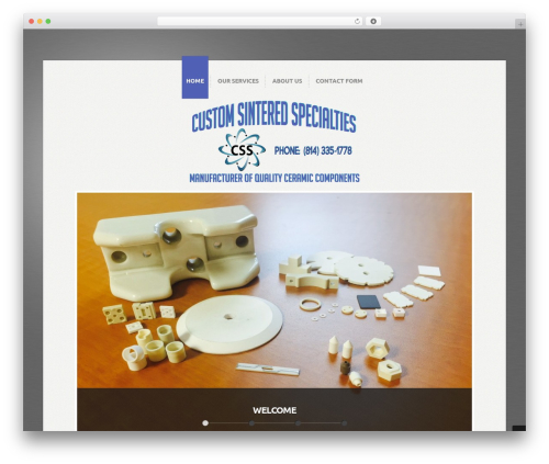 WordPress theme theme1856 - ceramicmfg.com