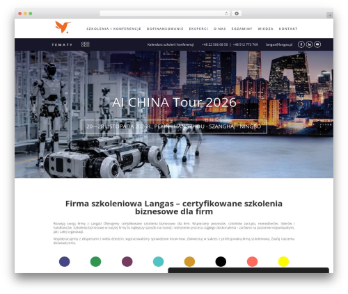 WP theme webtec-theme - langas.pl