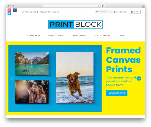Zigcy WordPress theme - printblock.co.uk Zigcy WordPress theme - printblock.co.uk