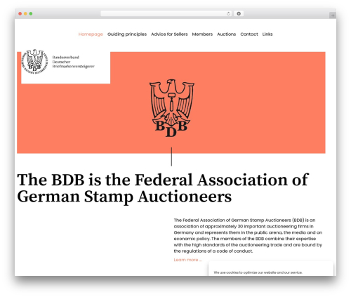 BDB theme WordPress - bdb.net