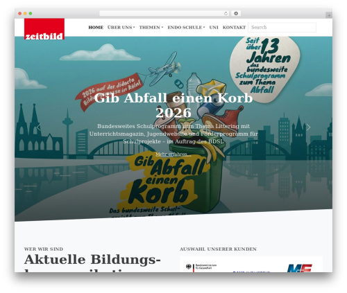 PicoStrap5 Child Base theme WordPress - zeitbild.de