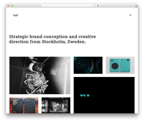 WordPress theme Arnold - lennartwejdmark.com
