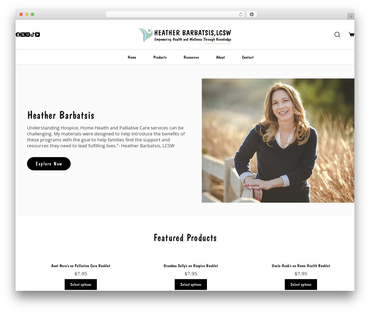 Blocksy WordPress theme - heatherbarbatsis.com