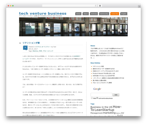 ClockWorkSimple theme WordPress - techventurebusiness.com