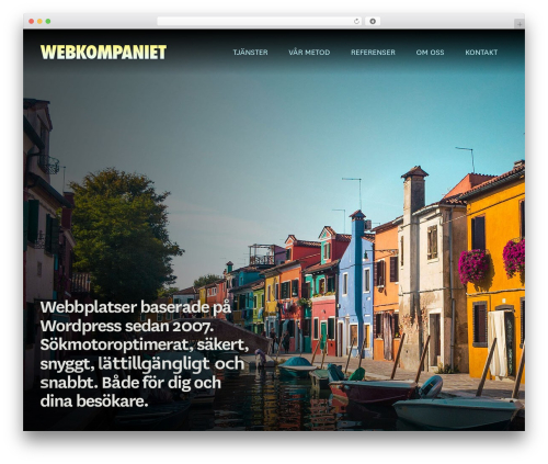 GeneratePress WordPress theme - webkompaniet.se