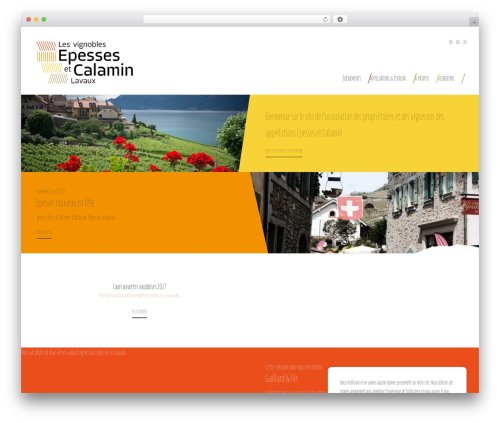 Theme WordPress Toolkit - epesses-calamin.ch
