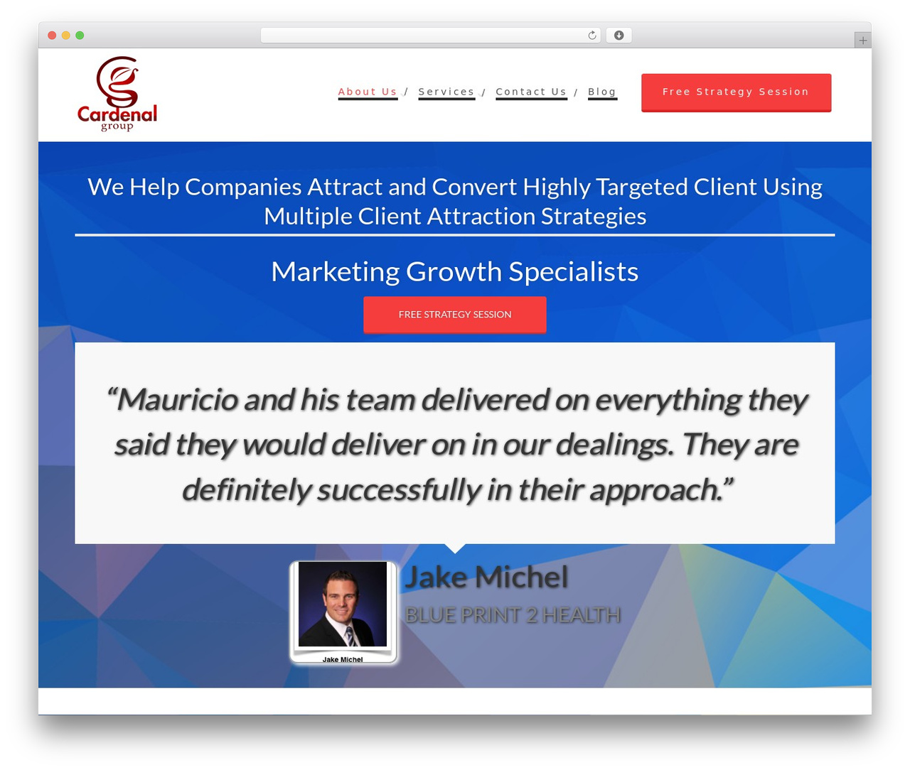 WordPress theme Squared - cardenalgroup.com